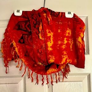 Sarong beautiful from my trip to Jamaica. New